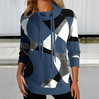Gabrielle - Komfortabler und angenehmer Hoodie – Blau