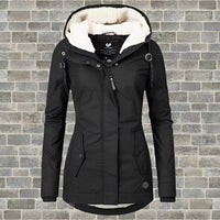 Carmila - Stilvolle und warme Jacke – Schwarz