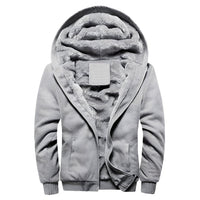 Istvan - Stilvolle und warme Kapuzenjacke – Grau