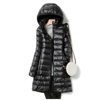 Elina - Leichte und warme Jacke – Schwarz