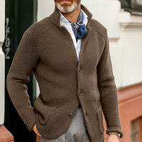 Sigmund - Elegante und warme Jacke – Braun