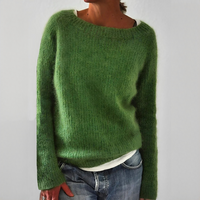 Mira - Bequemer Pulli – Grün
