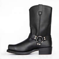 Crofton - Komfortable und widerstandsfähige Stiefel – Schwarz