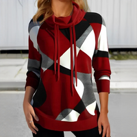 Gabrielle - Komfortabler und angenehmer Hoodie – Rot