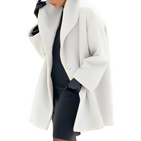 Elian - Schicker und warmer Mantel – Creme