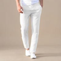 Immanuel - Bequeme Hose mit Kordelzug – Weiß