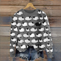 Marta - Eleganter und bequemer Pullover – Grau