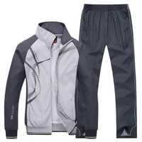 Finn - Bequemes Outfit mit Jacke und Hose – Grau