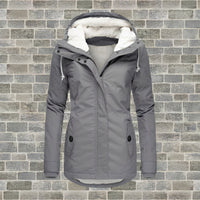 Carmila - Stilvolle und warme Jacke – Grau