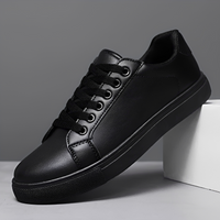 Nicholas - Stilvolle Schnür-Sneaker – Schwarz