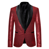 Pierce - Eleganter und zeitloser Blazer – Rot