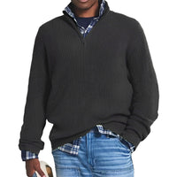 Charlton - Bequemer und komfortabler Pullover – Dunkelgrau