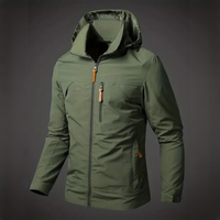 Estefan - Bequeme und wasserdichte Jacke – Grün