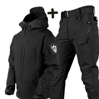 Gergely - Bequemes Hosen-Set – Schwarz