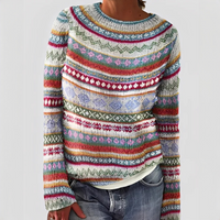 Christal - Weicher und warmer Pullover – Weiß