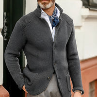 Sigmund - Elegante und warme Jacke – Grau
