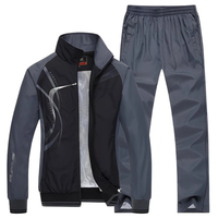 Finn - Bequemes Outfit mit Jacke und Hose – Schwarz