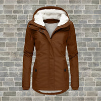 Carmila - Stilvolle und warme Jacke – Braun