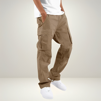 Noah - Komfortable Cargohosen – Khaki