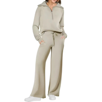 Cécile - Komfortables Hosenset – Khaki