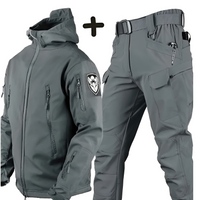 Gergely - Bequemes Hosen-Set – Grau