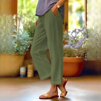 Oona - Elegante und komfortable Hose – Grün