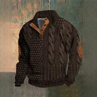 Ronald - Bequemer und warmer Pullover – Braun