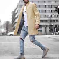 Cordell - Bequemer und stilvoller Mantel – Khaki
