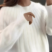 Cornelia - Stilvoller und gemütlicher Pulli – Weiß