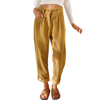 Chelsie - Bequeme Hose – Gelb