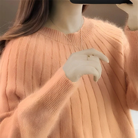 Cornelia - Stilvoller und gemütlicher Pulli – Orange