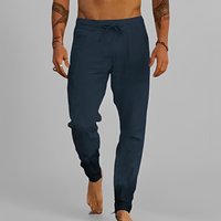 Carlito - Angenehme und leichte Hose – Dunkelblau