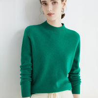 Orie - Bequemer und zeitloser Pullover – Grün