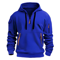 Paxton - Moderner Hoodie – Blau