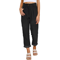 Chelsie - Bequeme Hose – Schwarz