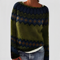 Christal - Weicher und warmer Pullover – Schwarz