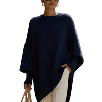 Pamella - Eleganter und komfortabler Pullover – Blau