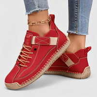Agnèse - Elegante und flexible Schuhe – Rot
