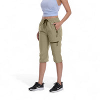 Helena | Moderne Outdoor Caprihose für Damen – Beige