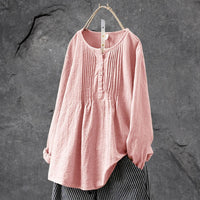 Matilda | Schließfach-Sitzbluse – Hellrosa