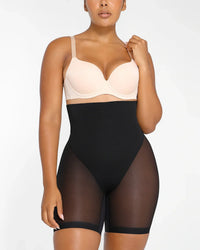 Nova | Komfort‑Shorts mit Push‑Up Effekt – Schwarz