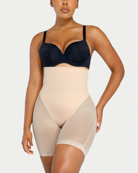 Nova | Komfort‑Shorts mit Push‑Up Effekt – Beige