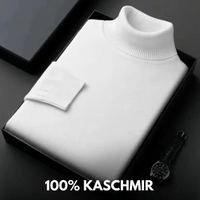 ZINDEL - KASCHMIR PULLOVER – Weiß