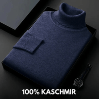 ZINDEL - KASCHMIR PULLOVER – Dunkelblau