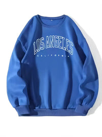 Alex | Unisex Winter Sweatshirt – Blau