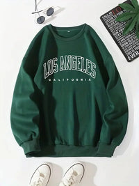 Alex | Unisex Winter Sweatshirt – Grün