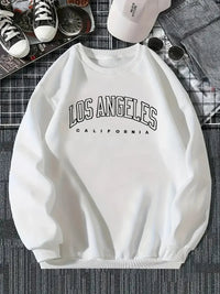 Alex | Unisex Winter Sweatshirt – Weiß