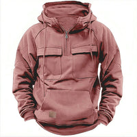 Alvaro | Hoodie mit Futter aus Baumwollmischung – Rose