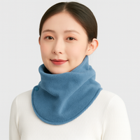 Alvera | Samt-Halstuch für warme Wintertage – Blau