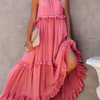 Layla | Lässiges Sommerkleid – Rosa